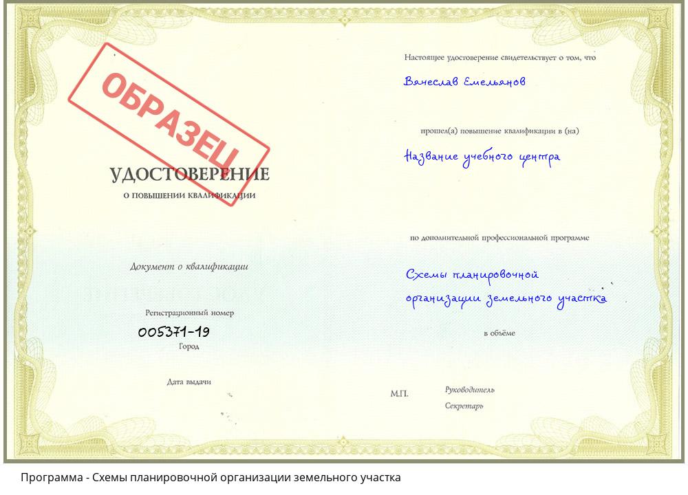 Схемы планировочной организации земельного участка Россошь